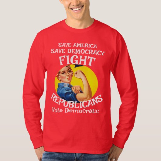 T-shirts TSA FEMA DOJ FV Republikeinse Partij DOD (Voorkant)