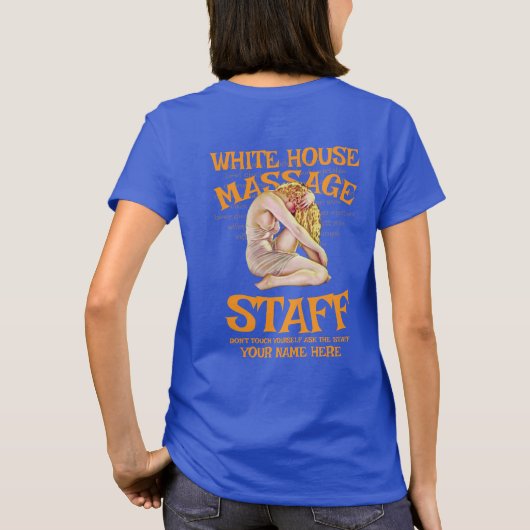 T-shirts TSA FEMA DOJ FV Republikeinse Partij DOD (Achterkant)