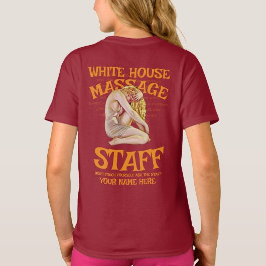 T-shirts TSA FEMA DOJ FV Republikeinse Partij DOD (Achterkant)