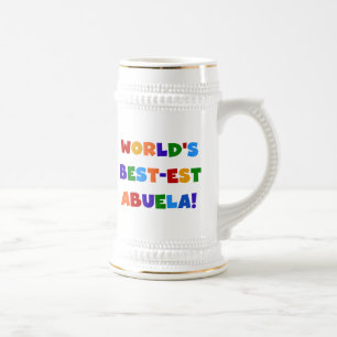 T-shirts van de Kleuren van Abuela van het Bierpul