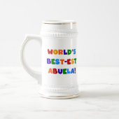T-shirts van de Kleuren van Abuela van het Bierpul (Links)