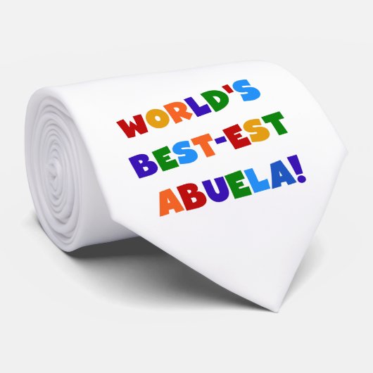 T-shirts van de Kleuren van Abuela van het Stropdas (Opgerold)