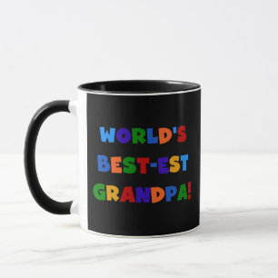 T-shirts van de Kleuren van de Opa van het Mok