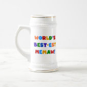T-shirts van de Kleuren van Memaw van het Bierpul (Links)