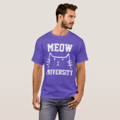 T - shirts van de T-shirts van de Kat van de MIAUW (Voorkant volledig)
