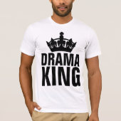 T-shirts VAN DRAMA KING-MANNEN (Voorkant)