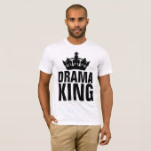 T-shirts VAN DRAMA KING-MANNEN (Voorkant volledig)