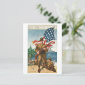 T - shirts van het Amerikaanse militaire Poster,  Briefkaart (Staand voorkant)