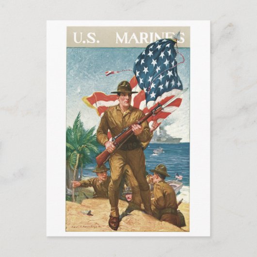 T - shirts van het Amerikaanse militaire Poster,  Briefkaart (Voorkant)