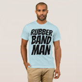 T - SHIRTS van het MAN RUBBERBAND T-Shirts (Voorkant volledig)