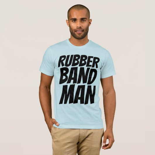 T - SHIRTS van het MAN RUBBERBAND  T-Shirts (Voorkant volledig)