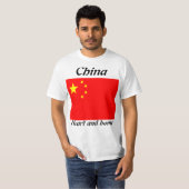 t-shirts van mannen uit het hart en het thuisland (Voorkant volledig)