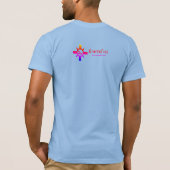 T - shirts van Mannen van Sparko Twilight Sun (Achterkant)