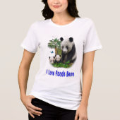 T-shirts van pandabeer (Voorkant)