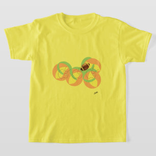 T-shirts: Voetbal in beweging. T-shirt