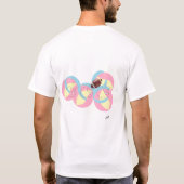 T-shirts: Voetbal in beweging. T-shirt (Achterkant)