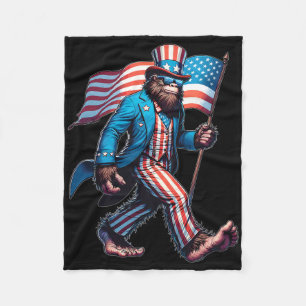 T-shirts voor 4 juli Patriottische Amerikaanse vla Fleece Deken