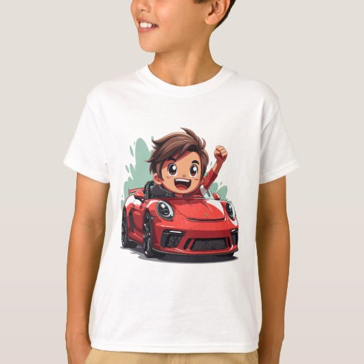 T-shirts voor autoliefhebbers (Voorkant)