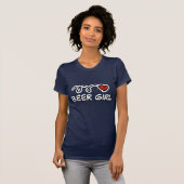 T-shirts voor biermeisjes (Voorkant volledig)