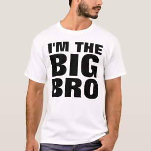 T-shirts voor BROER, ben ik GROTE BRO