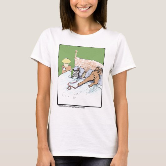 T - shirts voor Cartoon van de Londenaren Times (Voorkant)