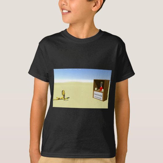 T - shirts voor Cartoon van de Londenaren Times (Voorkant)