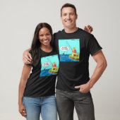T - shirts voor Cartoon van de Londenaren Times (Unisex)