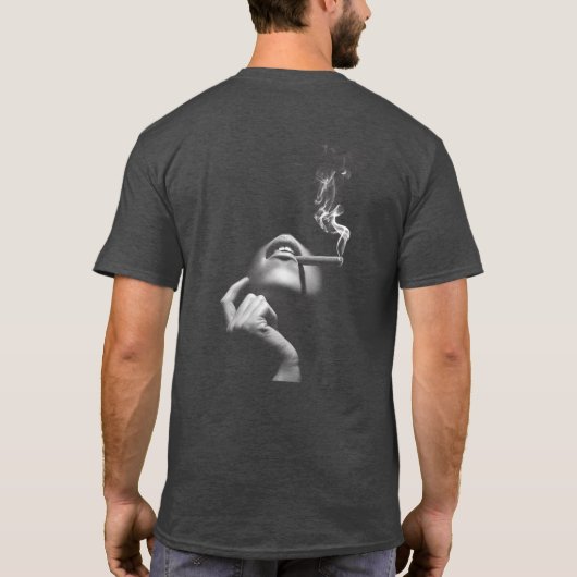 T - shirts voor de Cigar Aficionado's (Achterkant)