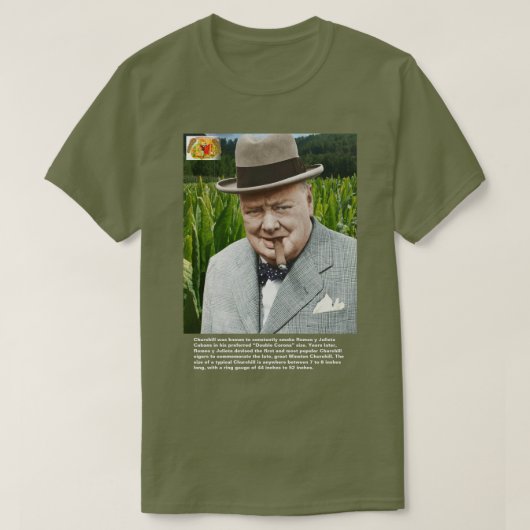 T - shirts voor de Cigar Aficionado's (Design voorkant)