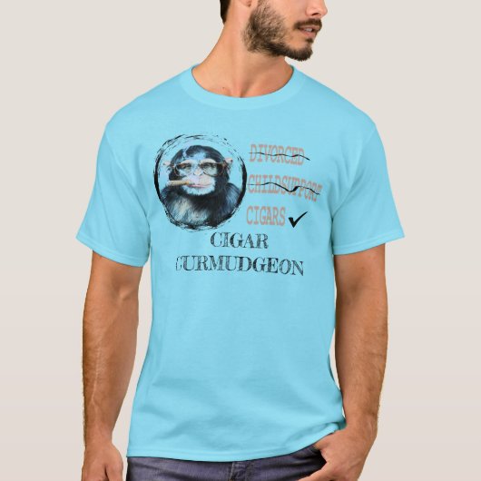 T - shirts voor de Cigar Aficionado's (Voorkant)