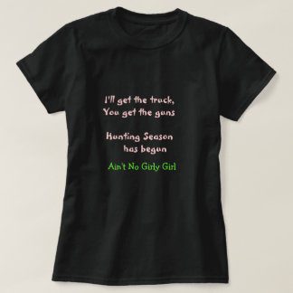 T-shirts voor de jacht op vrouwen
