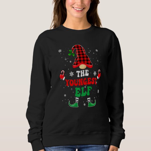 T-shirts voor de jongste elf die passen bij de gro (Voorkant)