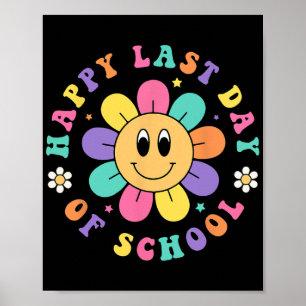 T-shirts voor de laatste schooldag Hallo zomer ler Poster