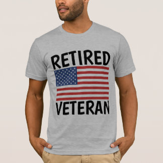T-Shirts voor Gepensioneerde Veteranen