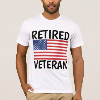 T-shirts voor gepensioneerde veteranen