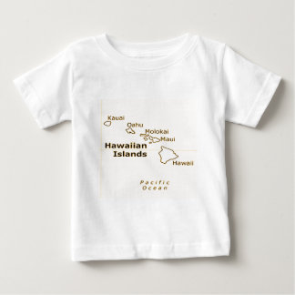 T - shirts voor Hawaiian Map