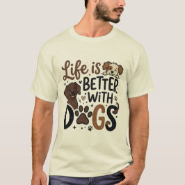 T-SHIRTS VOOR HONDLIEFHEBERS