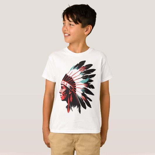 T-shirts voor jongens (Voorkant volledig)