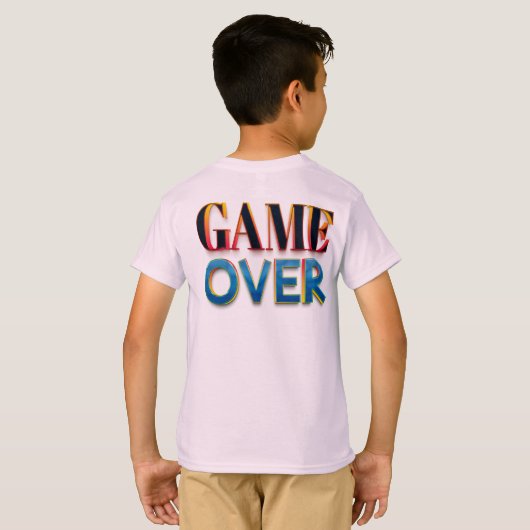 T-shirts voor jongens (Achterkant volledig)