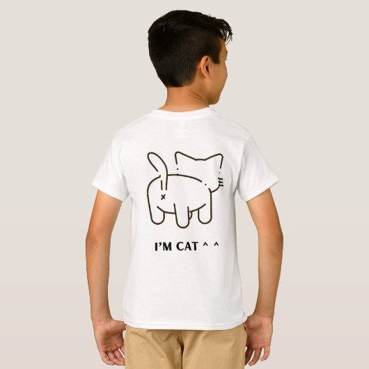 T-shirts voor kinderen (Achterkant volledig)