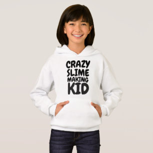 T-shirts voor kinderen die gekke slijm maken, kind