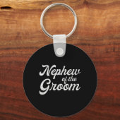 T-shirts voor kinderen neef van de bruidegom sleutelhanger (Voorkant)