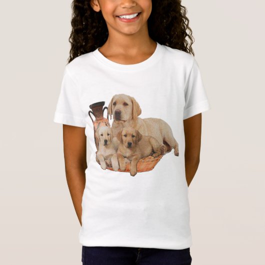 t-shirts voor labrador rekker (Voorkant)
