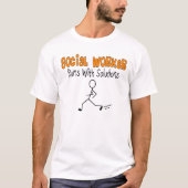 T-shirts voor maatschappelijk werkers (Voorkant)