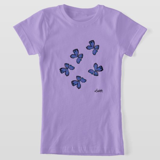 T-shirts voor meisjes: Love of a Butterfly (Laagn)
