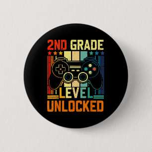 T-shirts voor meisjes van groep 4 eenhoorn ronde button 5,7 cm