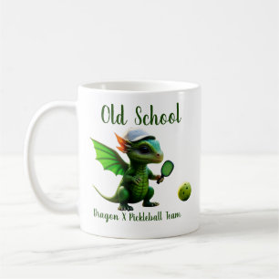 T-shirts voor Old School Kids Dragon X Pickleball Koffiemok