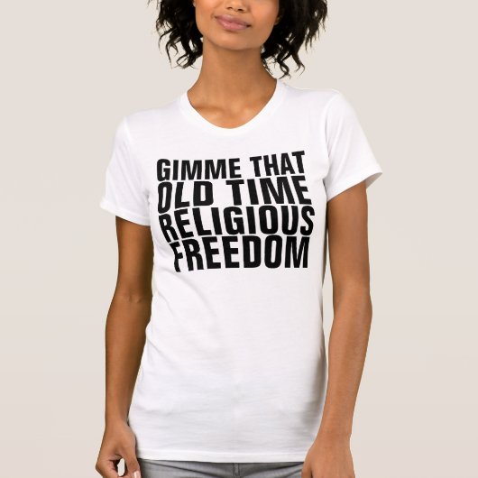 T-shirts voor religieuze vrijheid (Voorkant)