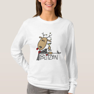 T-shirts voor rendieren van Blitzen en Gifts
