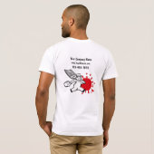 T-shirts voor schilderbedrijven (Achterkant volledig)